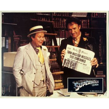 SUPERMAN Photo de film N09 - 24x30 cm. - 1978 - Christopher Reeves, Richard Donner