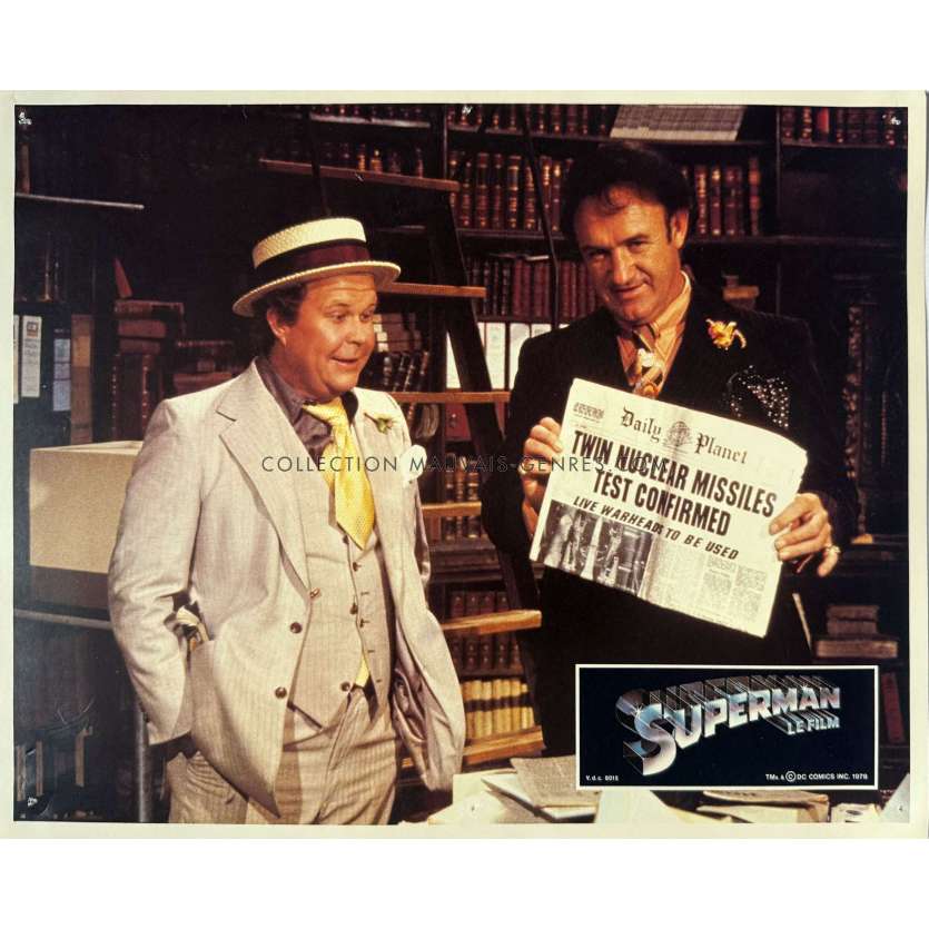 SUPERMAN Lobby Card N09 - 10x12 in. - 1978 - Christopher Reeves, Richard Donner