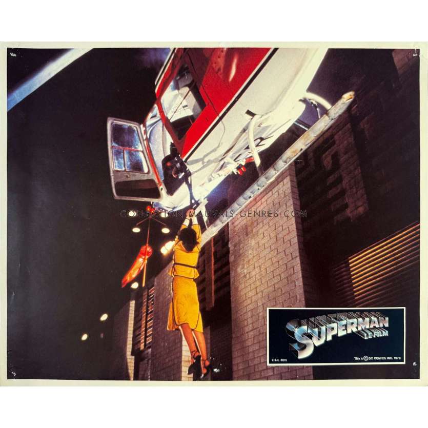 SUPERMAN Photo de film N10 - 24x30 cm. - 1978 - Christopher Reeves, Richard Donner