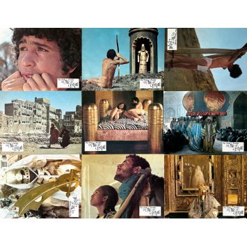 ARABIAN NIGHTS Lobby Cards x9 - 9x12 in. - 1974 - Ninetto Davoli, Pier Paolo Pasolini