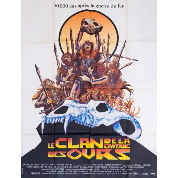 THE CLAN OF THE CAVE BEAR Movie Poster- 47x63 in. - 1986 - Daryl Hannah, Micahel Chapman
