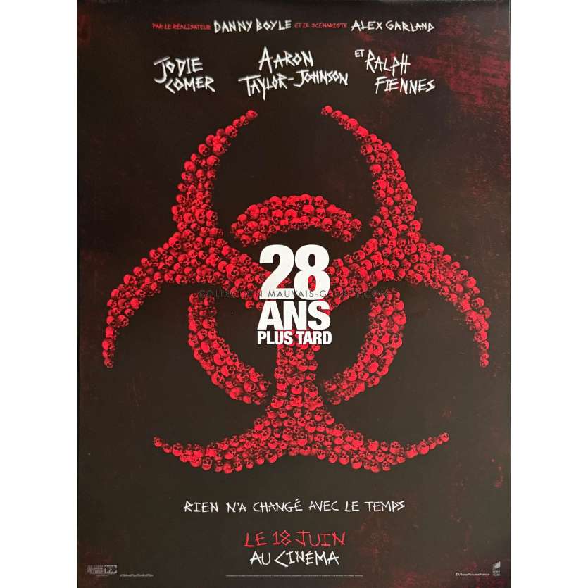 28 YEARS LATER Movie Poster Adv. - 15x21 in. - 2025 - Jack O'Connell, Danny Boyle