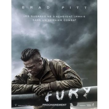FURY Movie Poster Adv. - 15x21 in. - 2014 - Brad Pitt, David Ayer