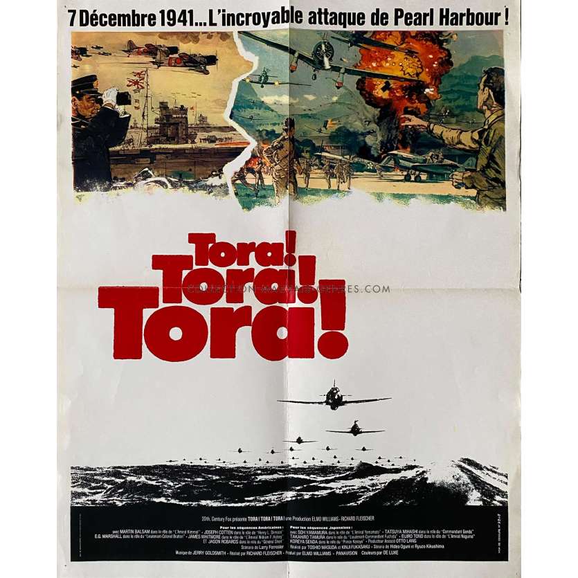 TORA TORA TORA Movie Poster- 17x23 in. - 1970 - Martin Balsam, Richard Fleischer