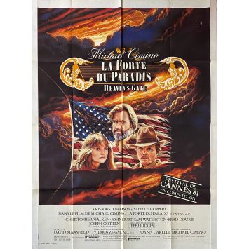 LA PORTE DU PARADIS Affiche de cinéma- 120x160 cm. - 1980 - Christopher Walken, Michael Cimino