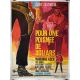 POUR UNE POIGNEE DE DOLLARS Affiche de film entoilée- 120x160 cm. - 1964/R1970 - Clint Eastwood, Sergio Leone