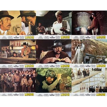 DUCK, YOU SUCKER / A FISTFUL OF DYNAMITE Lobby Cards Set B - x9 - 9x12 in. - 1971 - James Coburn, Sergio Leone
