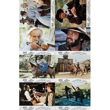 MISSOURI BREAKS Photos de film x8 - 22x28 cm. - 1976 - Jack Nicholson, Arthur Penn
