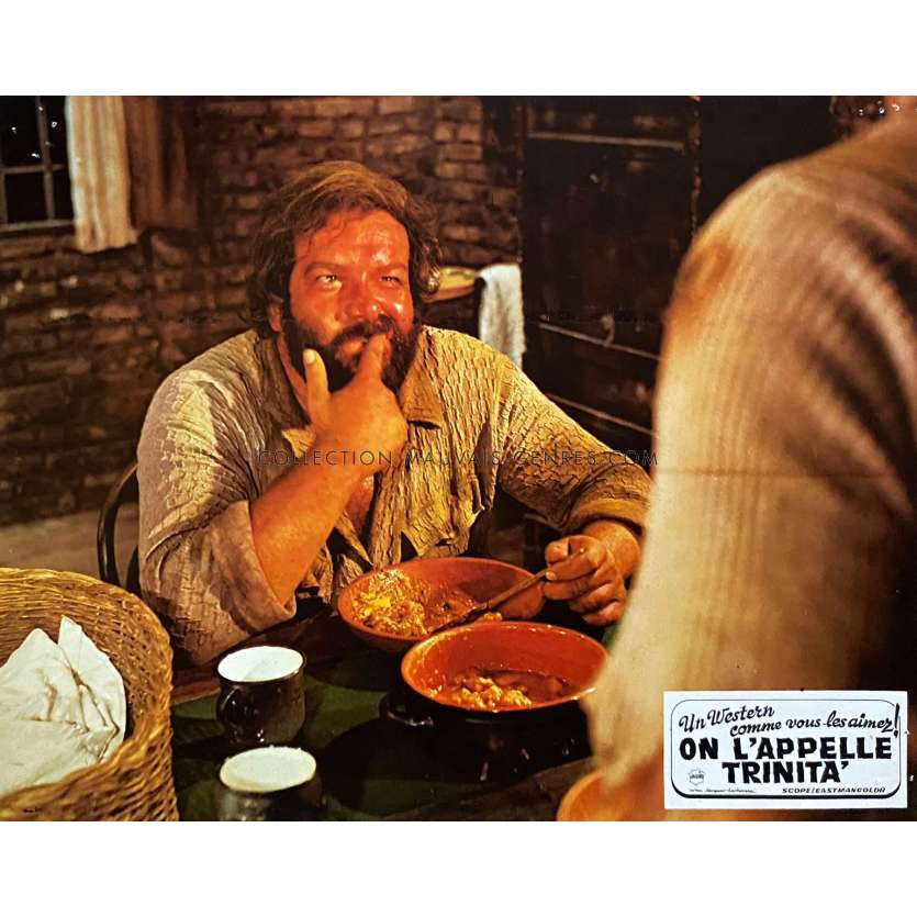 THEY CALL ME TRINITY Lobby Card N02 - 9x12 in. - 1970 - Terence Hill, Enzo Barboni
