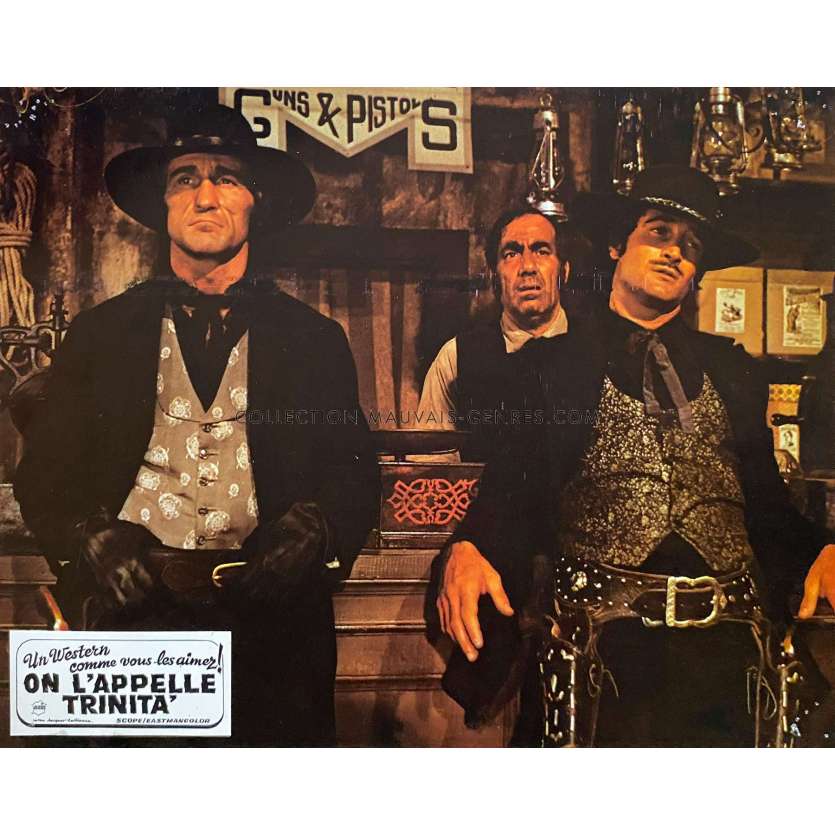 ON L'APPELLE TRINITA Photo de film N04 - 22x28 cm. - 1970 - Terence Hill, Enzo Barboni
