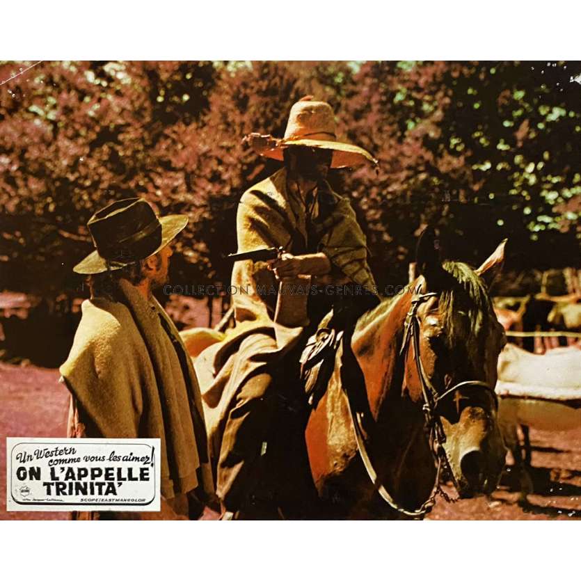 THEY CALL ME TRINITY Lobby Card N05 - 9x12 in. - 1970 - Terence Hill, Enzo Barboni