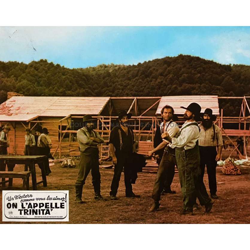 THEY CALL ME TRINITY Lobby Card N06 - 9x12 in. - 1970 - Terence Hill, Enzo Barboni
