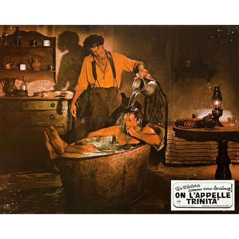 ON L'APPELLE TRINITA Photo de film N08 - 22x28 cm. - 1970 - Terence Hill, Enzo Barboni