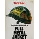 FULL METAL JACKET Program 28p - 9x12 in. - 1989 - Matthew Modine, Stanley Kubrick