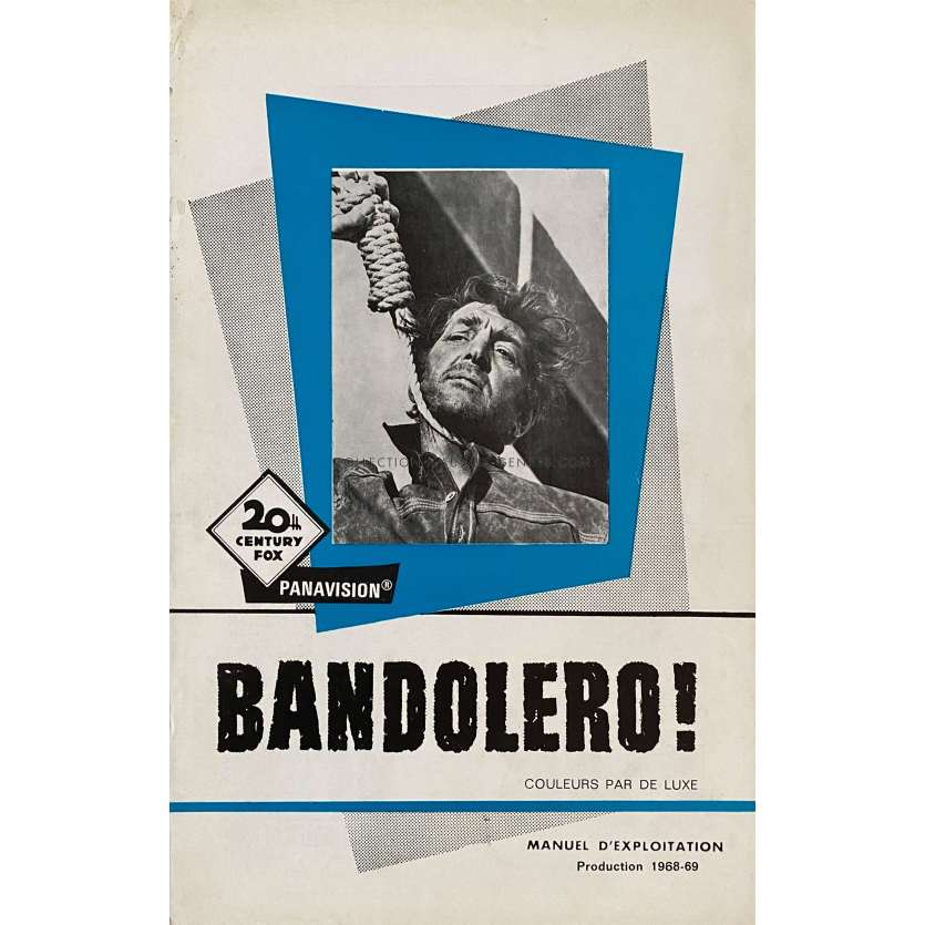 BANDOLERO Herald/Trade Ad 8p - 6,3x9,5 in. - 1968 - James Stewart, Andrew V. McLaglen