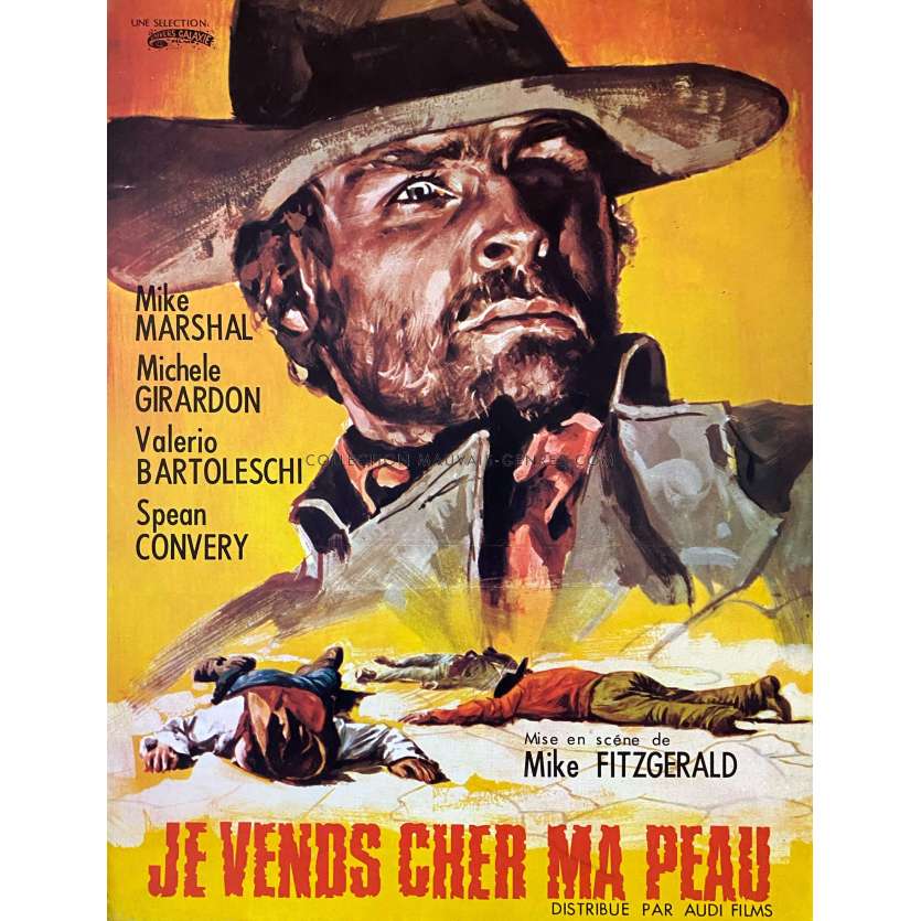 I'LL SELL MY SKIN DEARLY Herald/Trade Ad 4p - 10x12 in. - 1968 - Mike Marshall, Ettore Maria Fizzarotti