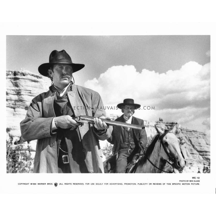 WYATT EARP Photo de presse WE-10 - 20x25 cm. - 1994 - Kevin Costner, Lawrence Kasdan