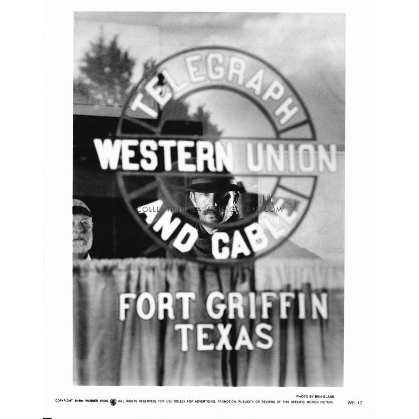 WYATT EARP Movie Still WE-12 - 8x10 in. - 1994 - Kevin Costner, Lawrence Kasdan