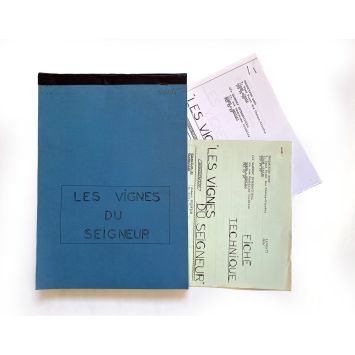 LE MAESTRO Documents de production- 21x30 cm. - 1977 - Jean Lefebvre, Claude Vital