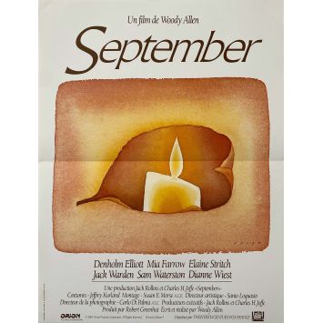 SEPTEMBER Affiche de film- 40x54 cm. - 1987 - Elaine Stritch, Woody Allen