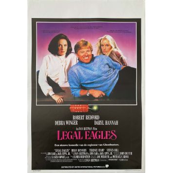 LEGAL EAGLES Movie Poster- 14x21 in. - 1982 - Robert Redford, Ivan Reitman