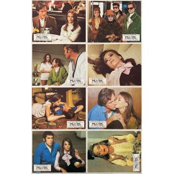 BOB ET CAROL ET TED ET ALICE Photos de film x8 - 22x28 cm. - 1969 - Natalie Wood, Paul Mazursky