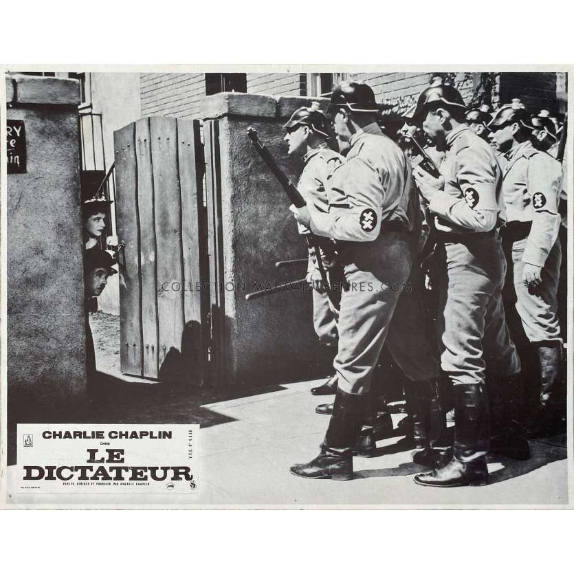 THE GREAT DICTATOR Lobby Card N04 - 9x12 in. - 1940/R1970 - Paulette Goddard, Charles Chaplin