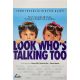 LOOK WHO'S TALKING TOO Movie Poster- 11x20 in. - 1990 - John Travolta, Amy Heckerling
