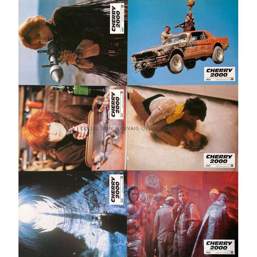 CHERRY 2000 Lobby Cards x6 - 9x12 in. - 1987 - Melanie Griffith, Steve De Jarnatt