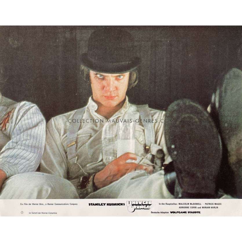 CLOCKWORK ORANGE Lobby Card N01 - 9,25x11,75 in. - 1971 - Malcom McDowell, Stanley Kubrick