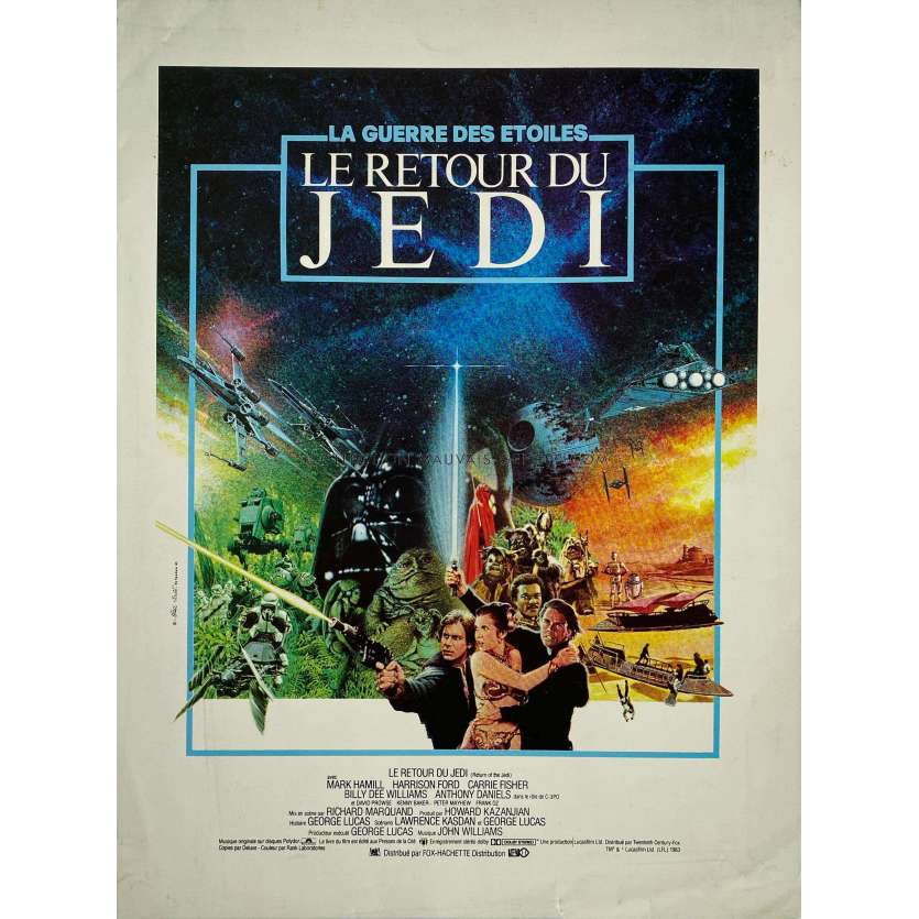 STAR WARS - THE RETURN OF THE JEDI Herald/Trade Ad- 10x12 in. - 1983 - Harrison Ford, Richard Marquand