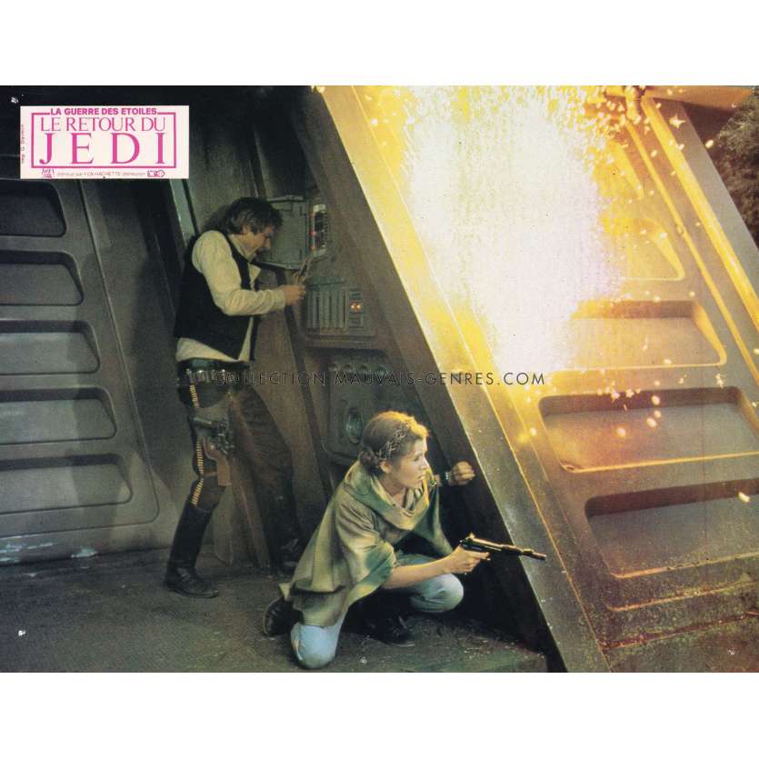 STAR WARS - THE RETURN OF THE JEDI Lobby Card N01 - 9x12 in. - 1983 - Harrison Ford, Richard Marquand