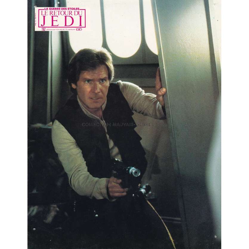 STAR WARS 6 - LE RETOUR DU JEDI Photo de film N03 - 22x28 cm. - 1983 - Harrison Ford, Richard Marquand