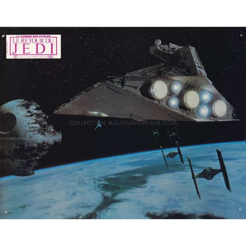 STAR WARS 6 - LE RETOUR DU JEDI Photo de film N06 - 22x28 cm. - 1983 - Harrison Ford, Richard Marquand