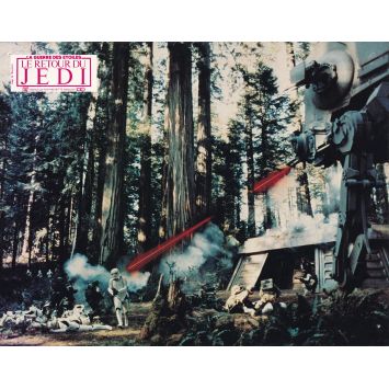 STAR WARS - THE RETURN OF THE JEDI Lobby Card N07 - 9x12 in. - 1983 - Harrison Ford, Richard Marquand