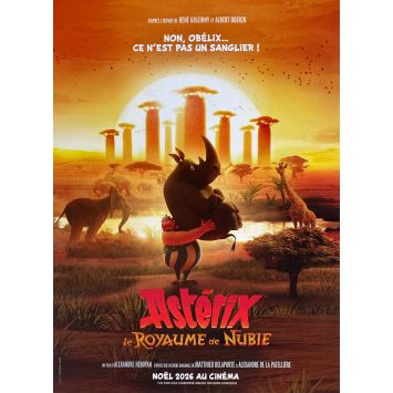 ASTERIX - THE KINGDOM OF NUBIA Movie Poster Adv. - 15x21 in. - 2026 - Christian Clavier,Alexandre Heboyan