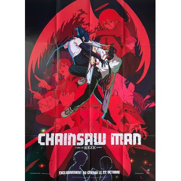 CHAINSAW MAN - L'ARC DE REZE Affiche de film- 120x160 cm. - 2026 - Kikunosuke Toya, Tatsuya Yoshihara