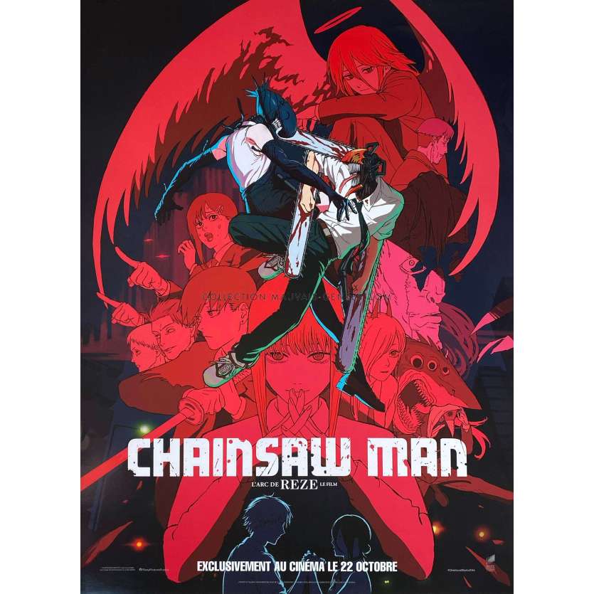 CHAINSAW MAN - L'ARC DE REZE Affiche de film- 40x54 cm. - 2026 - Kikunosuke Toya, Tatsuya Yoshihara