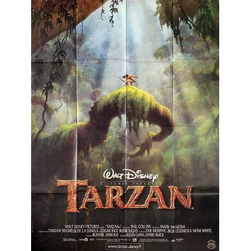 TARZAN Movie Poster Adv. - 47x63 in. - 1999 - Minnie Driver, Walt Disney