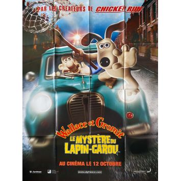 WALLACE AND GROMIT - THE CURSE OF THE WERE-RABBIT Movie Poster- 47x63 in. - 2005 - Peter Sallis, Steve Box, Nick Park