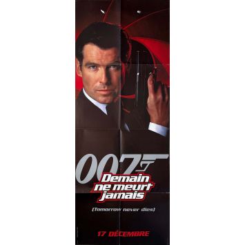 TOMORROW NEVER DIES Movie Poster Style B - 23x63 in. - 1997 - James Bond 007, Pierce Brosnan