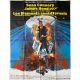 LES DIAMANTS SONT ETERNELS Affiche de film 1ère Sortie - 120x160 cm. - 1971 - James Bond, Sean Connery