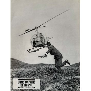 BONS BAISERS DE RUSSIE Photo de film N01 - N&B - 22x28 cm. - 1964/R1970 - James Bond 007, Sean Connery