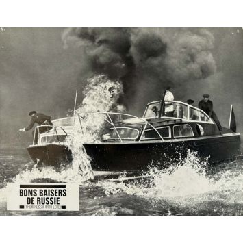 FROM RUSSIA WITH LOVE Lobby Card N01 - B&W - 9x12 in. - 1964/R1970 - James Bond 007, Sean Connery