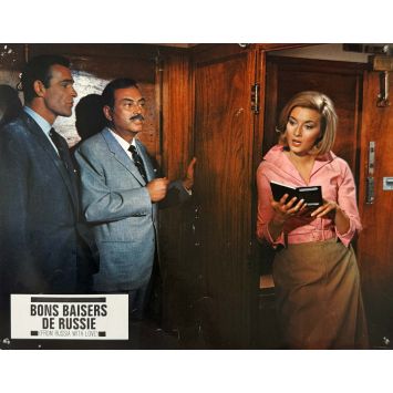 FROM RUSSIA WITH LOVE Lobby Card N02 - 9x12 in. - 1964/R1970 - James Bond 007, Sean Connery