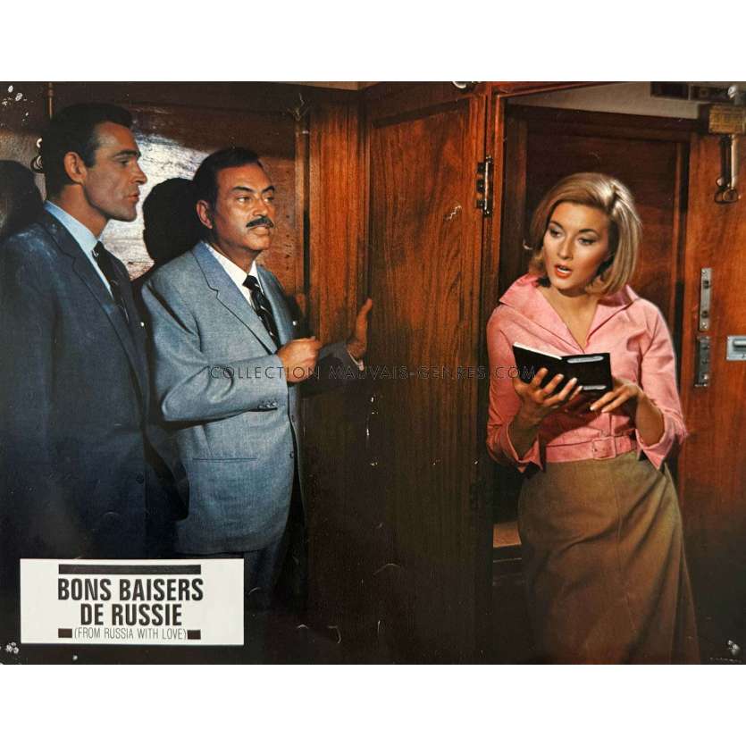 BONS BAISERS DE RUSSIE Photo de film N02 - 22x28 cm. - 1964/R1970 - James Bond 007, Sean Connery