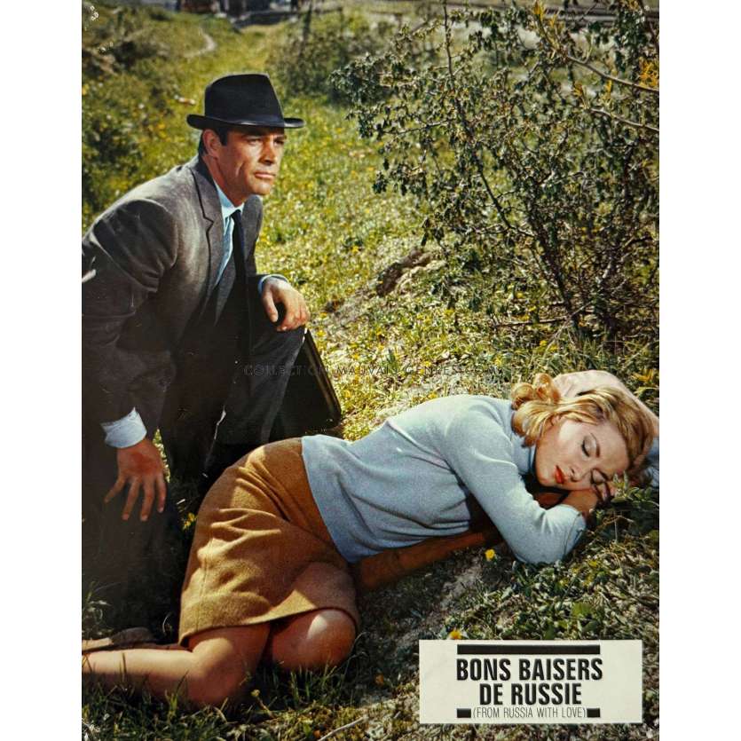 BONS BAISERS DE RUSSIE Photo de film N03 - 22x28 cm. - 1964/R1970 - James Bond 007, Sean Connery