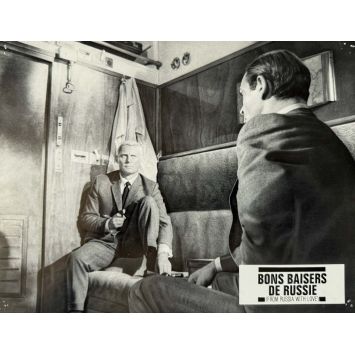 FROM RUSSIA WITH LOVE Lobby Card N03 - N&B - 9x12 in. - 1964/R1970 - James Bond 007, Sean Connery