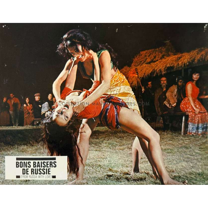 BONS BAISERS DE RUSSIE Photo de film N04 - 22x28 cm. - 1964/R1970 - James Bond 007, Sean Connery