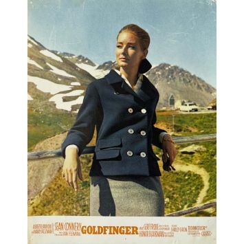 GOLDFINGER Lobby Card N06 - 9x12 in. - 1964 - James Bond 007, Sean Connery
